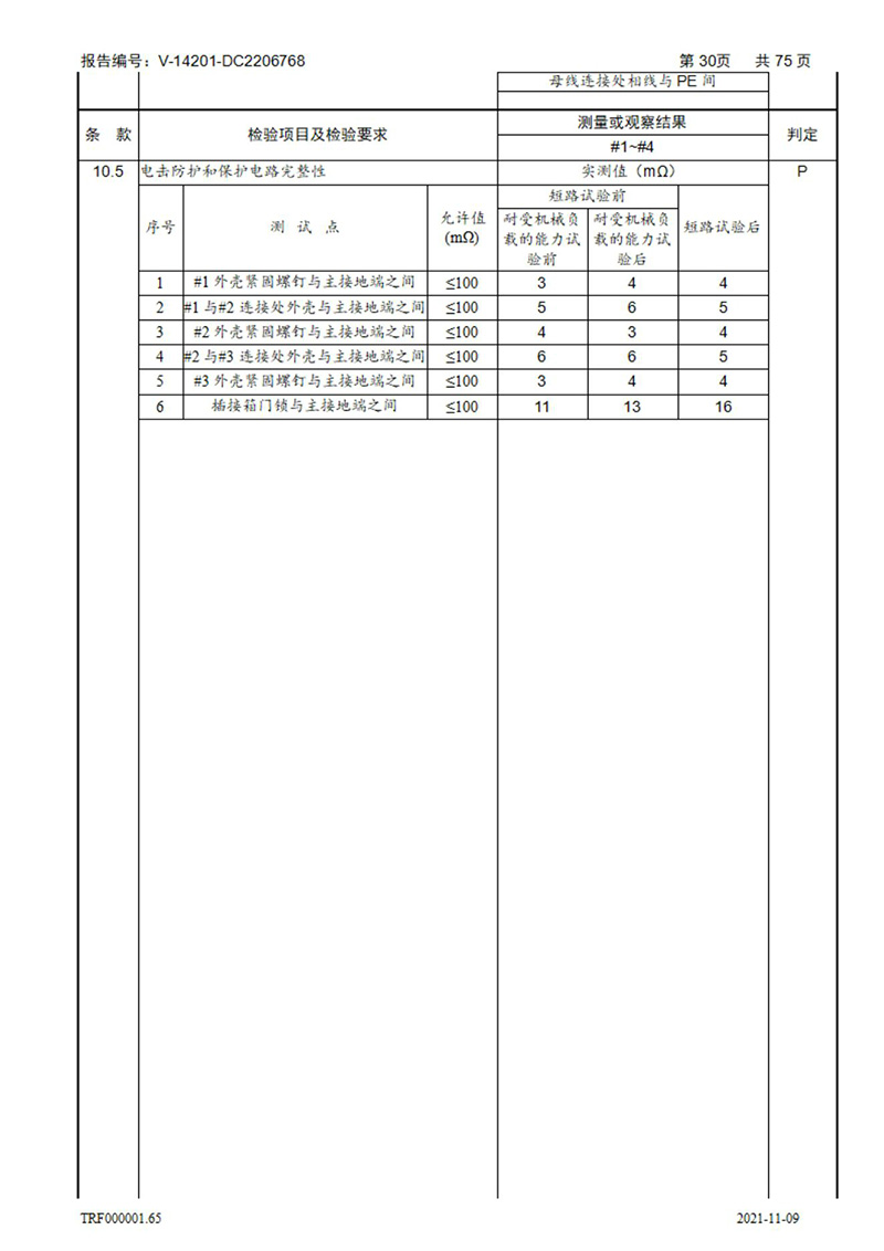 密集型母線槽型式試驗(yàn)報(bào)告_30