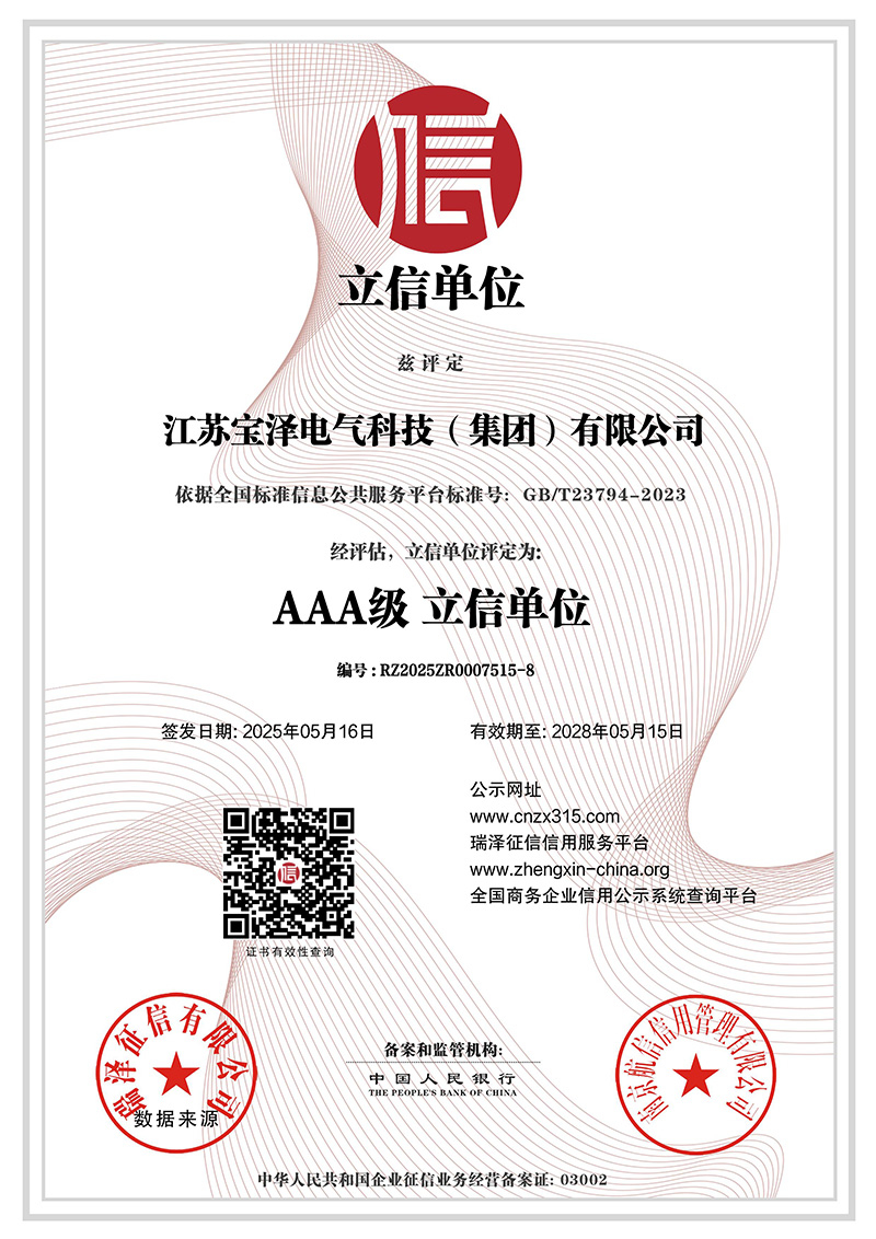 AAA級立信單位